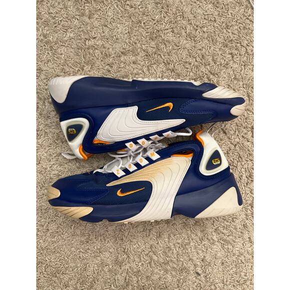 Nike Zoom 2K Deep Royal Orange Size 9.5 US Men’s - Picture 1 of 6